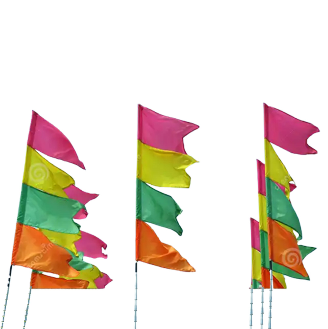 High Quality Sports And Games 2.5m Pole Teardrop Mini Table Desk Polyester Feather Flag