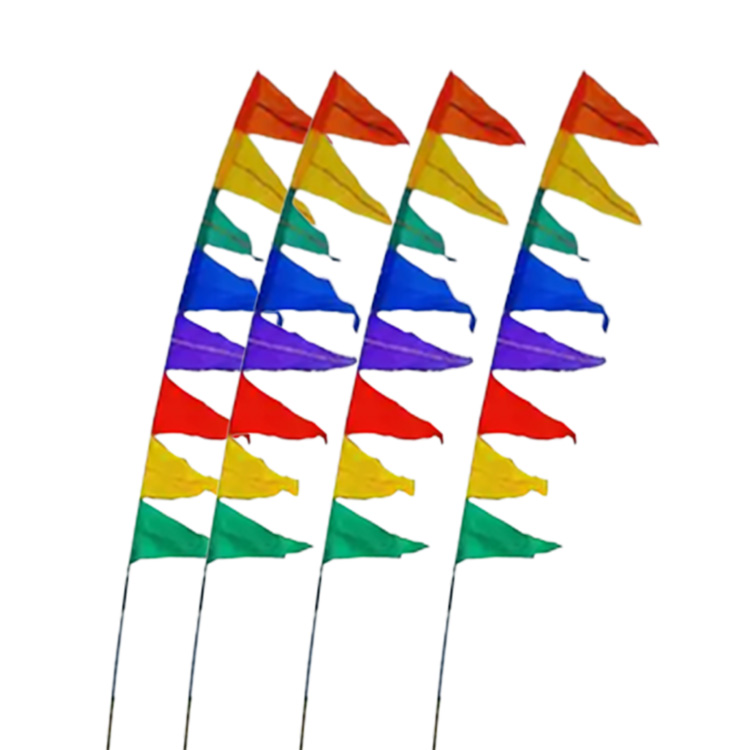 Professional Factory Event Pole Kit Spike Banner Teardrop Tear Drop Flags Beach Feather Flag