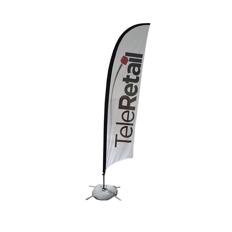 Advertising Custom Flying Banners Waterproof Bow Sail Teardrop Flag ,Feather Flag Banners,Beach Flags