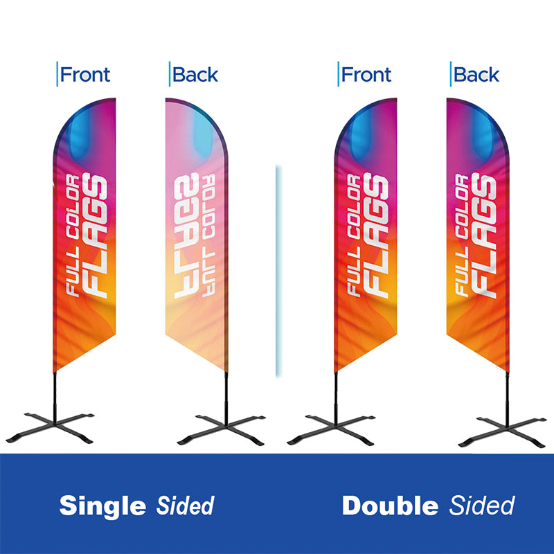 14ft Tall Feather Flags, Custom Feather Banner Sail flag, Full color Custom Flag