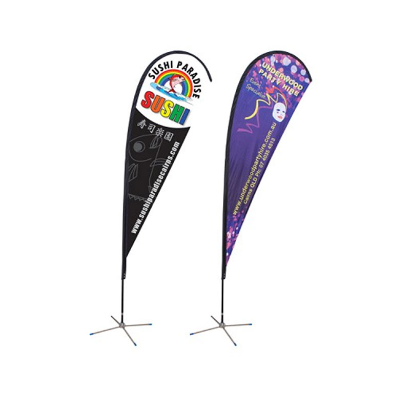Teardrop Flag Banner for Promotional Events